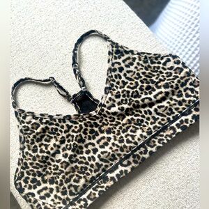 Zyia women’s Leopard Print Sports Bra XXL